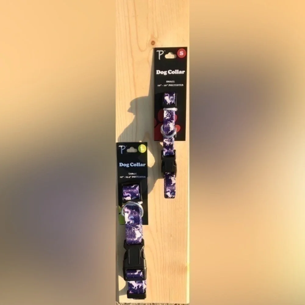 🕸️Magical Unicorn Adjustable Dog Collar Snap Buckle